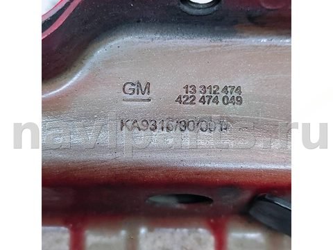 Лонжерон левый Opel Astra, 2012 г., OEM 13312474, арт. 54613, фото 13