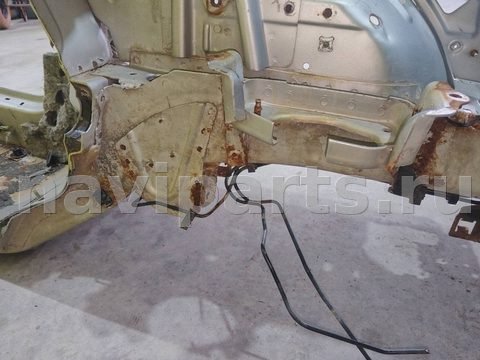 Лонжерон левый Citroen C4, 2004 г., арт. 55073, фото 6