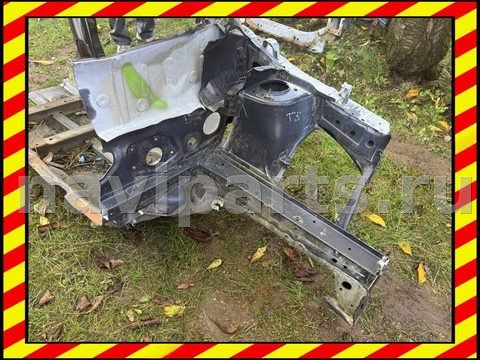Лонжерон левый Nissan X-Trail T31, 2008 г., арт. 88694553, фото 2