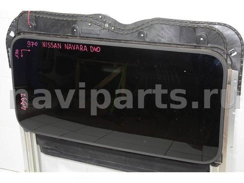 Люк Nissan Navara D40, 2004 г., OEM 91306EB20A, арт. 74254, фото 2