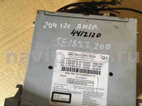 Магнитола Mercedes E W212, 2013 г., OEM 2049003709, арт. 00008103V2, фото 4