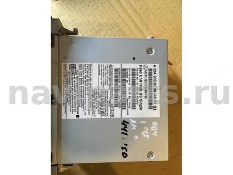 Магнитола Mercedes E W212, 2013 г., OEM 2049006108, арт. 00008104V2, фото 4
