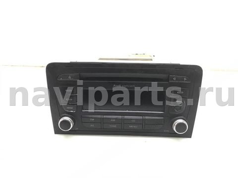 Магнитола Audi A3 8P, 2007 г., OEM 8P0035186G, арт. 282748