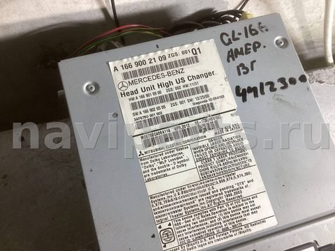 Магнитола Mercedes ML W166, 2013 г., OEM A1669002109, арт. 3321042701_1, фото 4