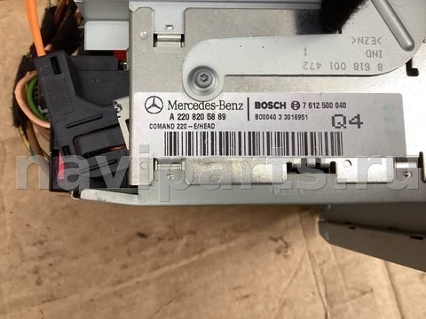 Магнитола Mercedes CL W215, 2004 г., OEM A2208205889, арт. 3321042854_1, фото 2