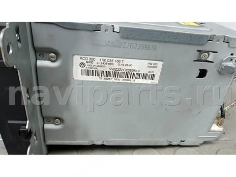Магнитола Volkswagen Passat B6, 2007 г., OEM 1K0035186T, арт. 3EP12I401, фото 4