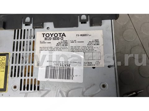 Магнитола Lexus GS, 2005 г., OEM 8612030D30C0, арт. 3SV21I401, фото 5