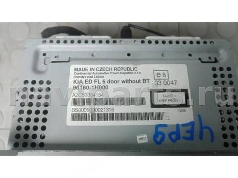 Магнитола Kia Ceed, 2010 г., OEM 961601H000, арт. 4EP09I401_A211960, фото 3