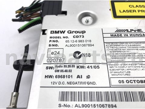 Магнитола BMW 3 E90/E91/E92/E93, 2005 г., OEM 6983018, арт. 555835, фото 5