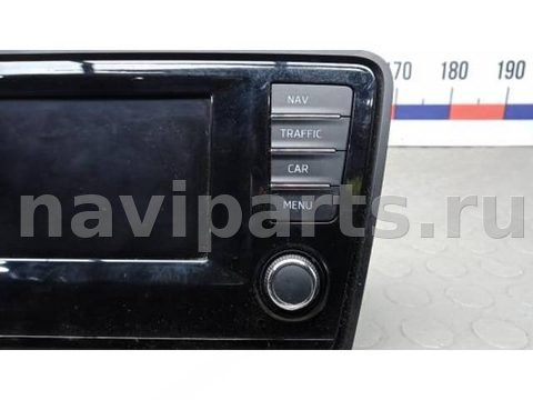 Магнитола Skoda Octavia A7, 2014 г., OEM 5E09196050, арт. 5BG13I401, фото 2