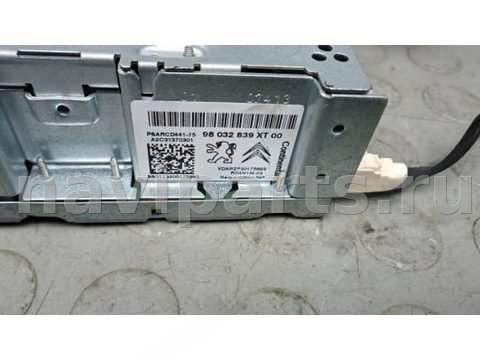 Магнитола Citroen Berlingo, 2013 г., OEM 98032839XT00, арт. 5EP28I401, фото 4