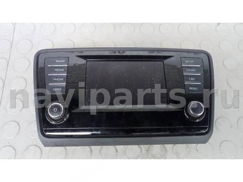 Магнитола Skoda Octavia A7, 2015 г., OEM 5E0919605B, арт. 5EP33I401
