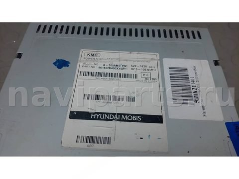 Магнитола Kia Soul, 2010 г., OEM 961402K400, арт. 5MA21I401, фото 6