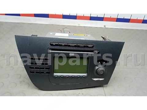 Магнитола Seat Leon, 2008 г., OEM 8157646547366, арт. 6EP05I401