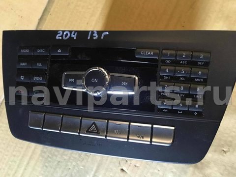 Магнитола Mercedes C W204, 2013 г., OEM 2049001813, арт. 8102