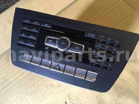 Магнитола Mercedes C W204, 2013 г., OEM 2049003709, арт. 8103