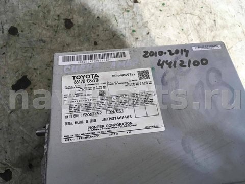 Магнитола Toyota Sienna, 2013 г., OEM 8612008270, арт. 8171, фото 2