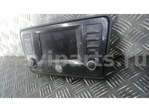 Магнитола Skoda Octavia A7, 2014 г., OEM 5E0919605D, арт. 8AG49I401, фото 3