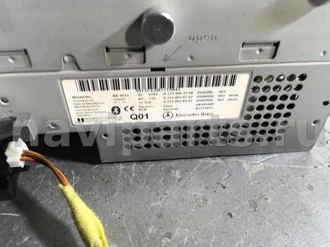 Магнитола Mercedes E W212, 2009 г., OEM 2129003708, арт. 9790, фото 3