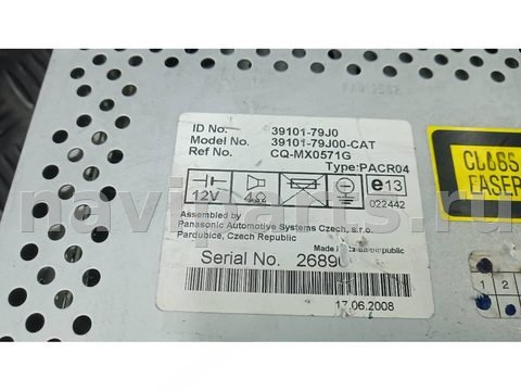 Магнитола Fiat Sedici, 2009 г., OEM 71742478, арт. 99E11I401, фото 3