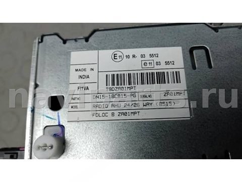 Магнитола Ford Ecosport, 2016 г., OEM E1110R035512, арт. 9BG21I401, фото 5