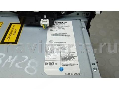Магнитола Honda CR-V, 2015 г., арт. 9BM28I401, фото 6