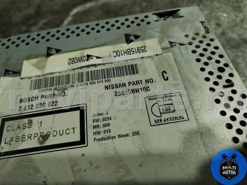 Магнитола Nissan Qashqai, 2009 г., OEM 25915BH10C, арт. B00110817, фото 6