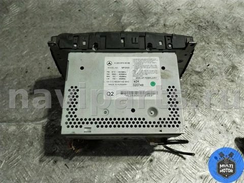 Магнитола Mercedes C W203, 2005 г., OEM A2038700589, арт. B00121049, фото 6