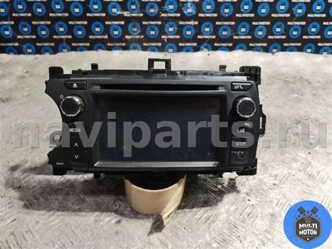 Магнитола Toyota Yaris, 2014 г., OEM 861400D050, арт. B00121249
