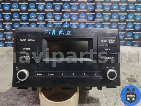 Магнитола Kia Rio, 2018 г., OEM 96150H8650WK, арт. B00128660, фото 2