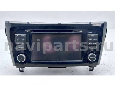 Магнитола Nissan Qashqai, 2013 г., OEM 259154EMA1, арт. B120046