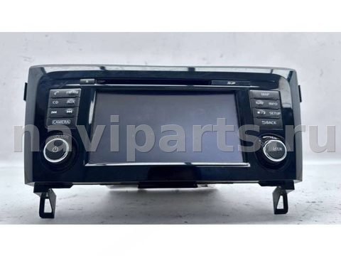 Магнитола Nissan Qashqai, 2013 г., OEM 259154em0a, арт. B120056