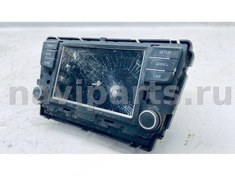 Магнитола Skoda Rapid, 2012 г., OEM 5JA035871C, арт. B122970, фото 2