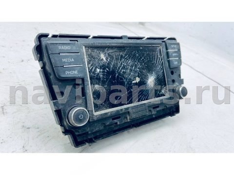 Магнитола Skoda Rapid, 2012 г., OEM 5JA035871C, арт. B122970, фото 3
