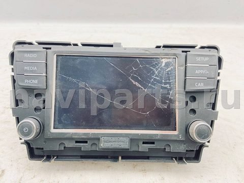 Магнитола Skoda Rapid, 2012 г., OEM 5JA035871C, арт. B125078