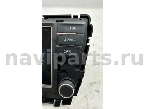 Магнитола Skoda Rapid, 2012 г., OEM 5JA035871D, арт. B125794, фото 2