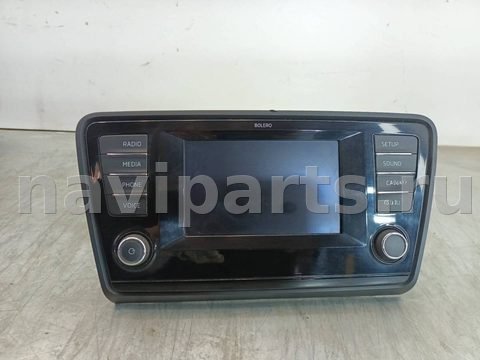 Магнитола Skoda Octavia, 2014 г., OEM 5E0919605B, арт. BF016-2, фото 2