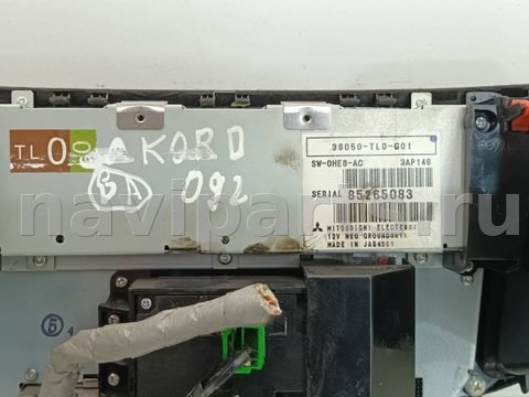 Магнитола Honda Accord, 2011 г., OEM 39050TL0G01, арт. BF032-1, фото 4