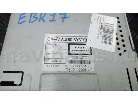 Магнитола Ford Focus, 2008 г., OEM 8M5T18C815AA, арт. EBR17I401, фото 4