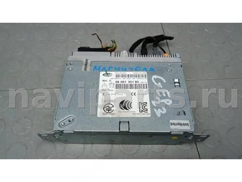 Магнитола Peugeot 208, 2012 г., OEM 9806730180, арт. GEP23I401