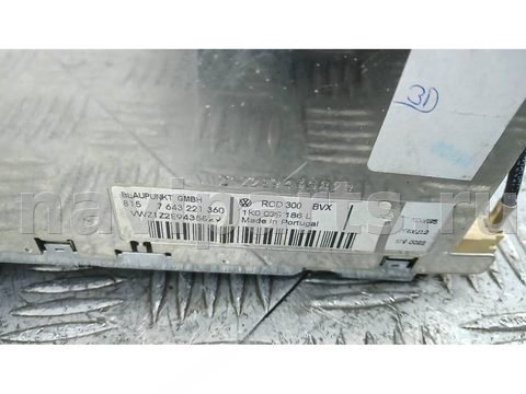 Магнитола Volkswagen Passat B6, 2006 г., OEM 1K0035186L, арт. NSE12I401, фото 4