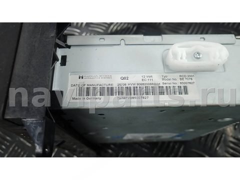 Магнитола Volkswagen Crafter, 2008 г., OEM 85007827, арт. PEA21I401, фото 4