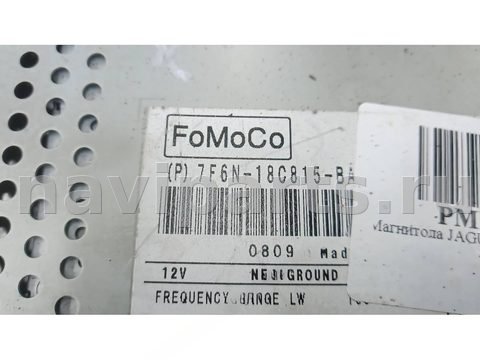 Магнитола Jaguar XF, 2009 г., OEM 7F6N18C815BA, арт. PML06I401, фото 3