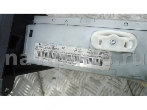 Магнитола Mercedes Sprinter, 2007 г., OEM A9068200886, арт. XNP11I401_A118643, фото 5