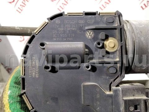 Механизм стеклоочистителя трапеция дворников Volkswagen Passat B6, 2005 г., арт. BT40208, фото 2