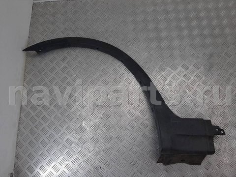 Молдинг крыла переднего левого BMW X3 E83, 2006 г., OEM 51773405817, арт. 1054825