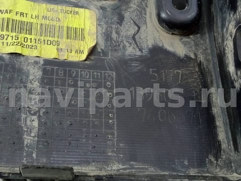 Молдинг крыла переднего левого BMW X3 G01, 2023 г., OEM 517713960514, арт. 1113997, фото 5