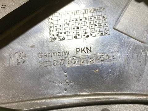 Молдинг крыла переднего левого Volkswagen Transporter, 2021 г., арт. 49383611, фото 6