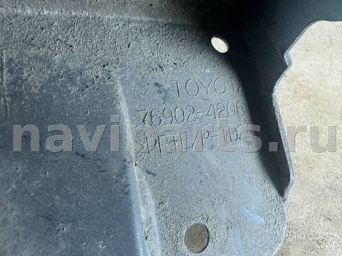 Молдинг крыла переднего левого Toyota RAV4, 2023 г., OEM 7690242060, арт. 528, фото 2