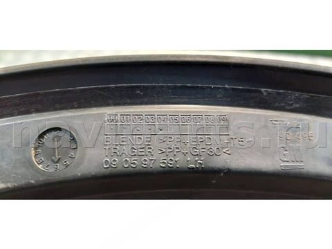 Молдинг крыла переднего левого Opel Zafira, 2004 г., OEM 090597591LH, арт. 55716577, фото 3